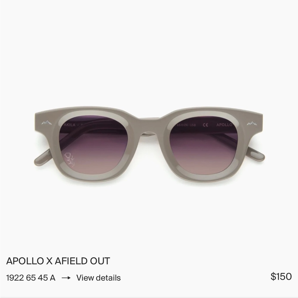 AKILA APOLLO X AFIELD OUT GLASSES BRAND NEW